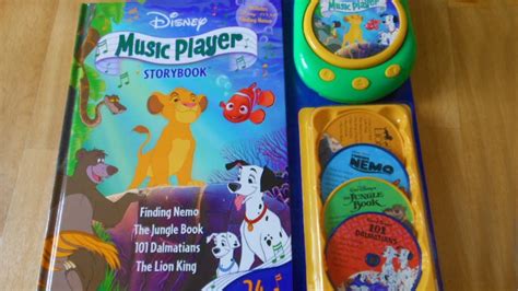 Disney Music Player Storybook With Cd Player Youtube