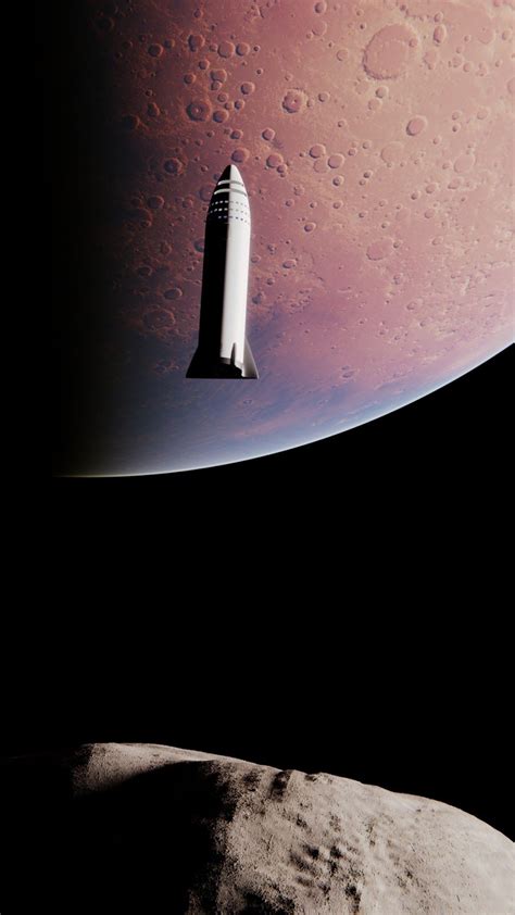 Lox safety diamond and crow image dump. SpaceX BFR spaceship approaching Phobos by Mack Crawford | Spacex, Spaceship concept, Spacex ...