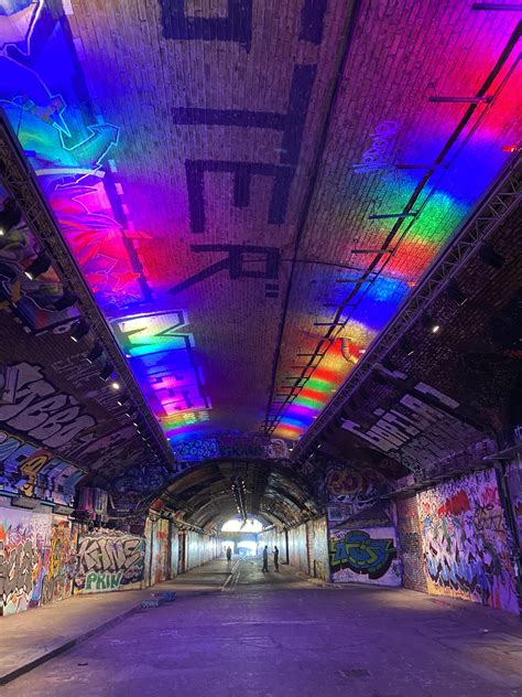 Leake Street Tunnel R London