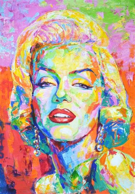 Marilyn Monroe 2 Painting By Iryna Kastsova Artmajeur
