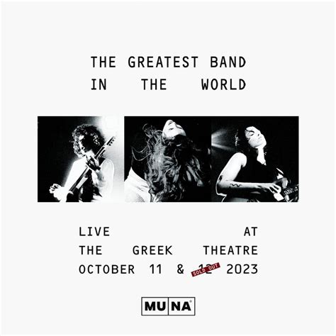 MUNA Concerts Live Tour Dates Tickets Bandsintown