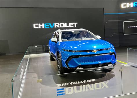 In Detroit Chevrolet Reveals Three New Electric Cars And A Performance