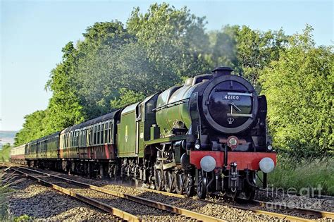 Steam Locomotive 46100 Royal Scot Photograph By David Birchall Pixels