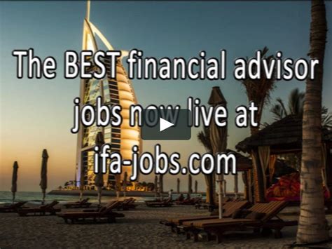 Got 2+ years of financial advisor pro tip: IFA Careers Offshore Financial Adviser Jobs offshore ...