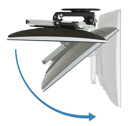 Premium ceiling bracket for flat or vaulted (slanted) ceili. FOLD UP Ceiling TV Mount, for Flat Ceiling, Pitched Roof ...