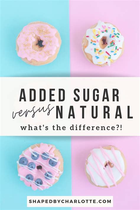 Whats The Difference Between Added Sugar And Natural Sugar Can Your