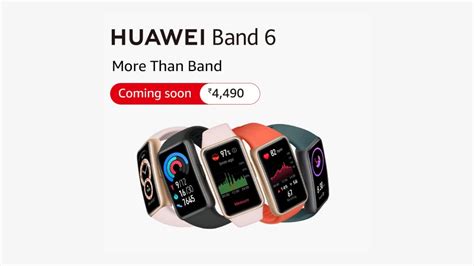 Huawei Band 6 Launched In India 147 Inch Display 2 Week Battery And