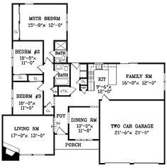 Get a larger, traditional style version of this home with house plan 81104w (3,926 sq. 63 Best Floor plan images | House floor plans, House plans ...