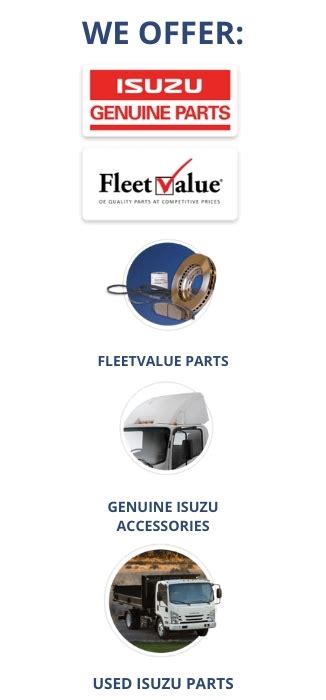 Home Isuzu Truck Parts