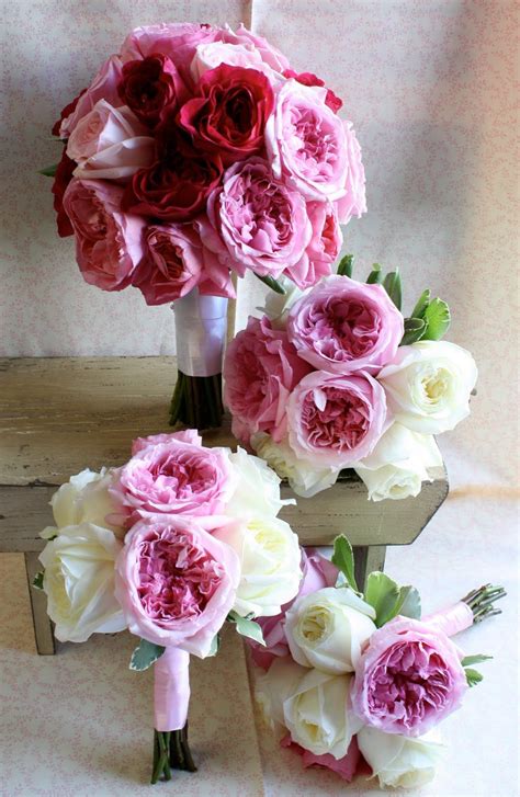 Garden Rose Bouquets Garden Rose Bouquet Wedding Wedding Bridesmaid