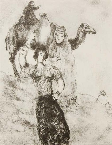 Rebecca Waters The Camels Of Isaaics Servant By Marc Chagall Baterbys Art Gallery Baterbys