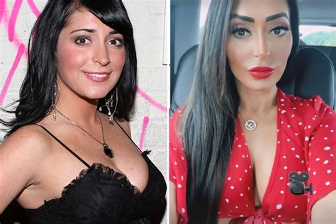 Jersey Shore S Angelina Pivarnick Shows Off Curves In Scarlet Red Cut Out Dress After Plastic