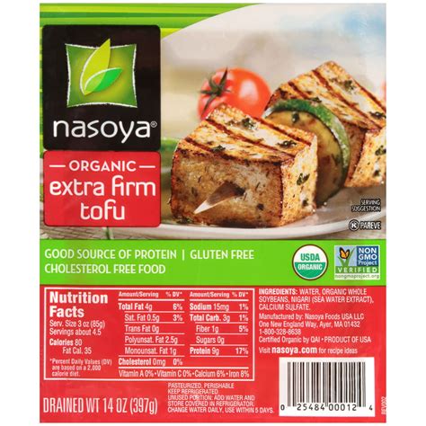 Nasoya Extra Firm Organic Tofu 14 Oz