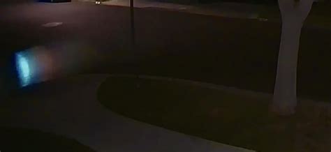 Caught An Interesting Light Anomaly On My Security Cam