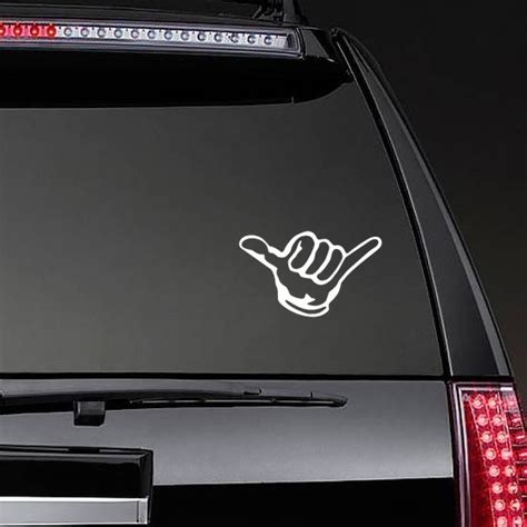 Hang Loose Shaka Sticker