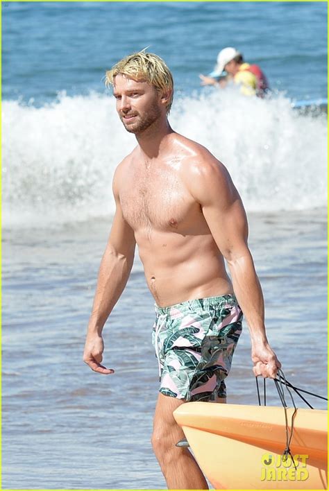 photo patrick schwarzenegger shows off fit physique in hawaii 04 photo 4691075 just jared