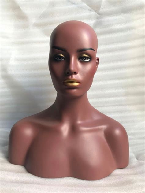 Full Size Female Mannequin Fibreglass Nude With Face On Glass Stand