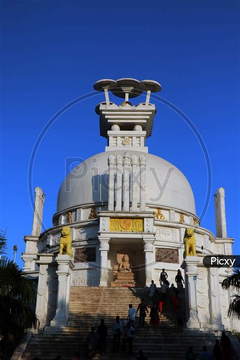 Image Of Dhauli Shanti Stupa Buddhist Temple In Dhauli Odisha Ar786495