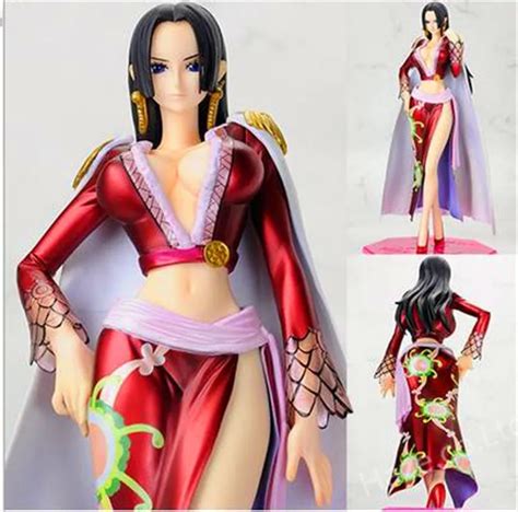 Sexy Anime One Piece Pop Portrait Of Pirates Boa Hancock Red Ver Pvc Figure In Action And Toy