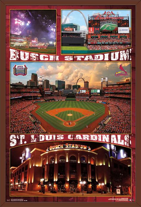 Louis cardinals news, scores, schedule, stats and roster. MLB St. Louis Cardinals - Busch Stadium Poster - Walmart ...