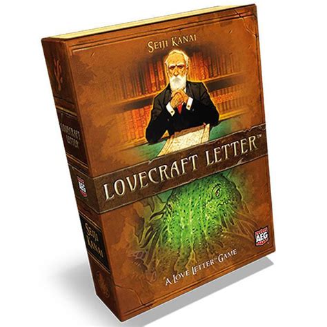 Love Letter Lovecraft Board Game Gameology Product