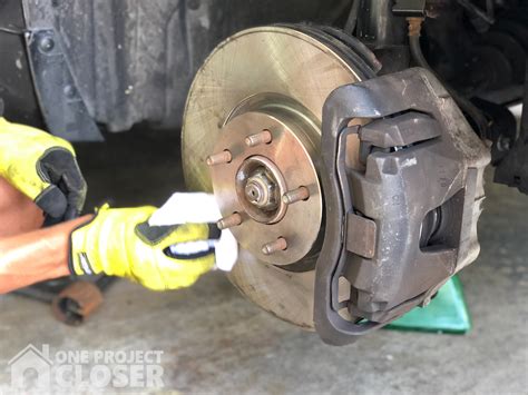 How To Replace Brake Rotors On A Car One Project Closer