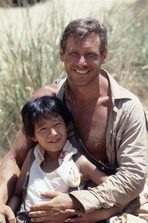 Rare Behind The Scenes Indiana Jones Photos Of Ke Huy Quan And