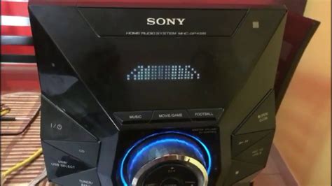 Sony Home Audio System Lbt Gpx555 Manual