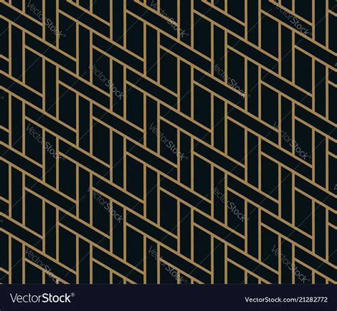 Abstract Geometric Pattern With Lines A Seamless Vector Image