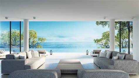 Living Room Beach View The Best Florida Homes