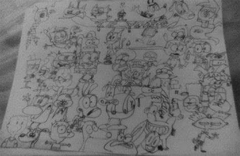 Nickelodeon Animations 25th Anniversary By Davidroverofficial On Deviantart