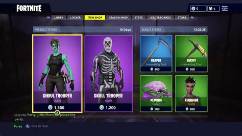 Check out all of the fortnite skins and other cosmetics available in the fortnite item shop today. Fortnite Halloween UPDATE 2017!!! - YouTube