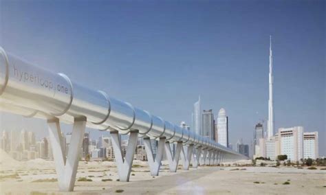 Aller De Dubaï à Abu Dhabi En 12 Minutes Avec Hyperloop