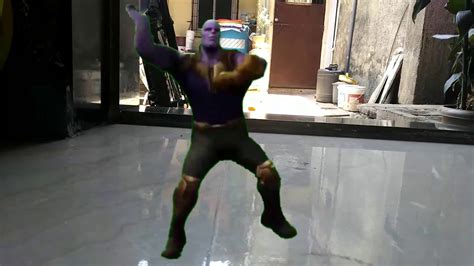 Thanos Dancing Vfx Video Youtube