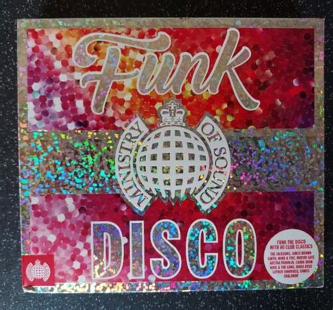 Ministry Of Sound Funk The Disco Various Triple Cd Album 2016
