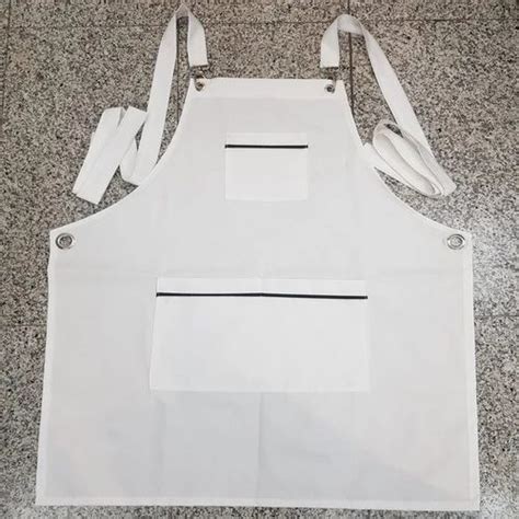 Plain White Hotel Cooking Cotton Aprons For Kitchen Size Free Size At Rs 200set In Vadodara