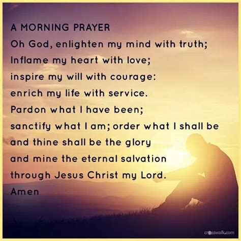 Morning Prayer Sayings Pinterest