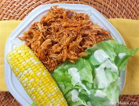 From easy mexican chicken recipes to masterful mexican chicken preparation techniques, find what is chicken?chicken is a type of poultry available in many sizes and varieties, fresh, frozen, and. Shredded Mexican Chicken - Emily Bites