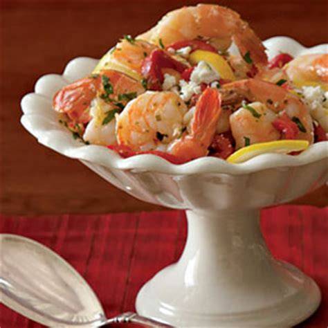 Cold cilantro lime shrimp is typically seasoned with salt and some cracked black pepper. Mediterranean Marinated Shrimp - Appetizer Recipes