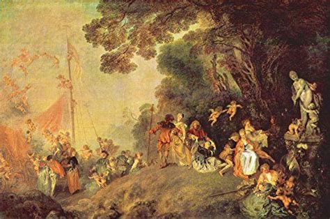 Pilgrimage On The Isle Of Cythera By Antoine Watteau Giclee Canvas