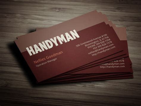 Check spelling or type a new query. Handyman Toolkit Business Card ~ Business Card Templates ~ Creative Market