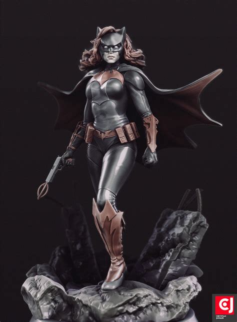 Artstation Batwoman Fanart Statue