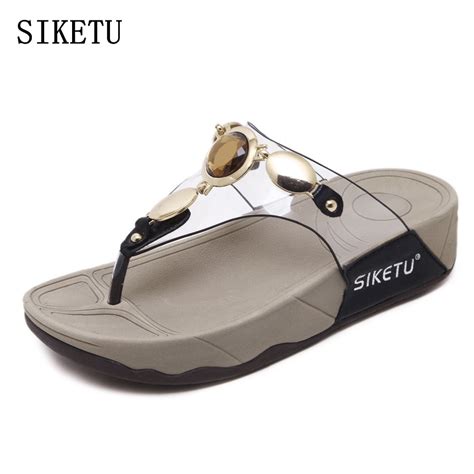 Siketu Woman Slippers 2017 Summer Women Fashion Sandals Female Flip