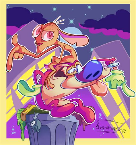 Ren And Stimpy By Roanimations On Newgrounds