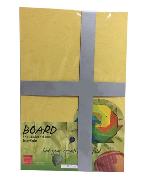 Bundle Of Assorted Specialty Boards And Papers 85x1315pcks Prestige