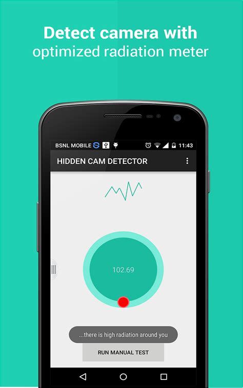 The app also features audio and visual warnings and mileage tracker for its trip log feature. Hidden/Spy Camera Detector: Amazon.ca: Appstore for Android