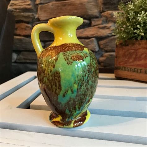 Paden City Artware Jug West Virginia Pottery Etsy