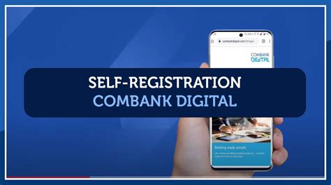 Combank Digital Self Registration English 2020 Youtube