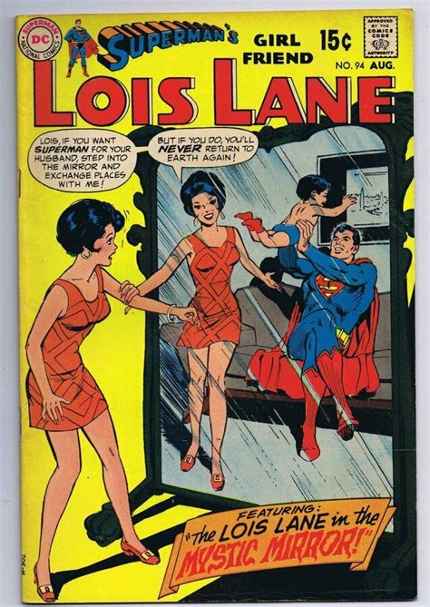 Supermans Girlfriend Lois Lane 94 Original Vintage 1969 Dc Comics