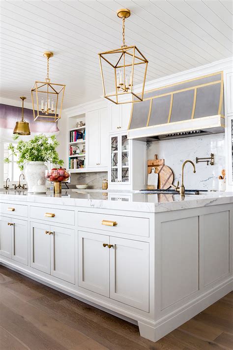 The 10 Best Kitchens On Pinterest With Gold Hardware Living After Midnite